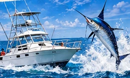 Illustration d’un bateau de pêche au large de Madagascar